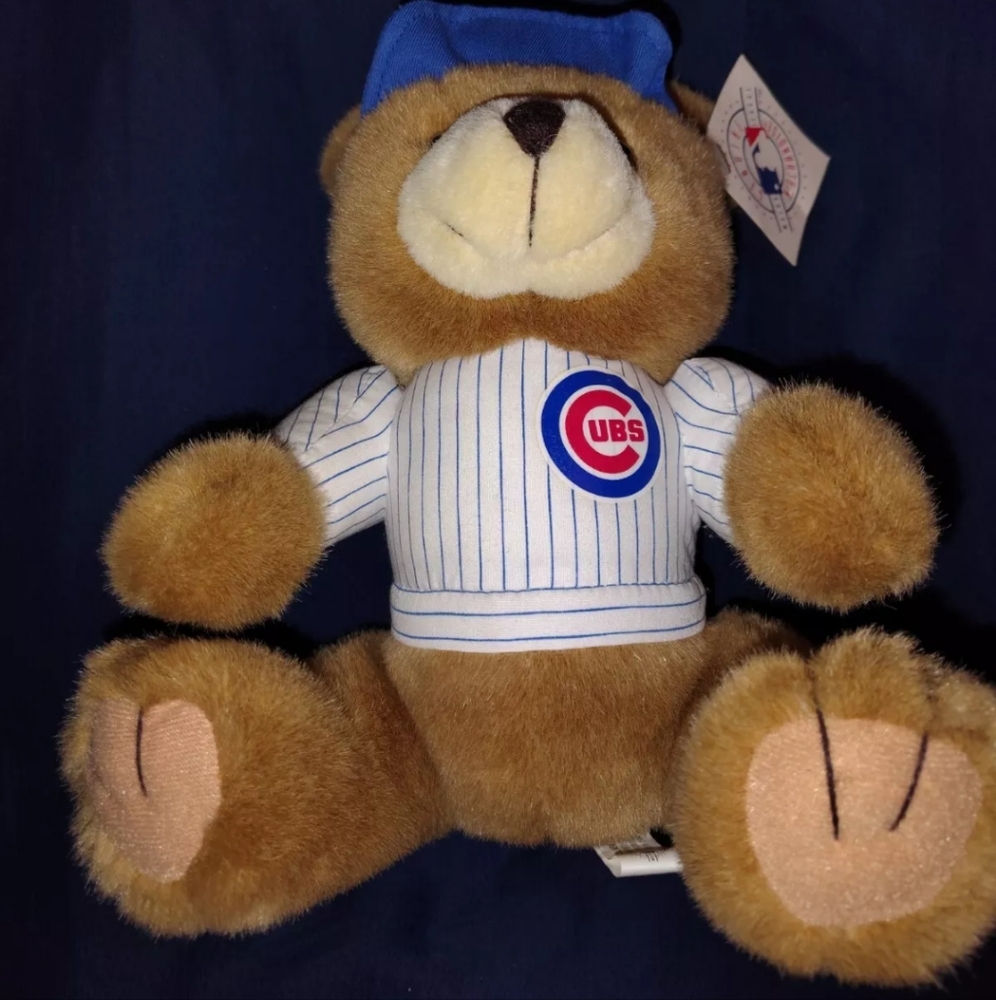 Vintage MLB Chicago Cubs Bear Plush Steven Smith Sports Enterprises mlb